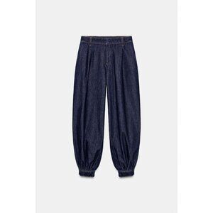 ZARA DENIM TROUSERS